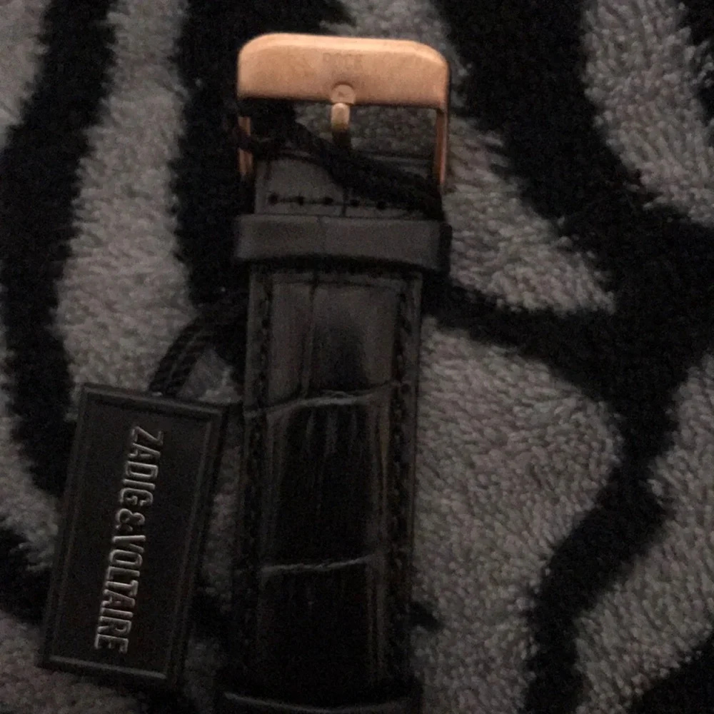 Zadig & Voltaire genuine leather watch